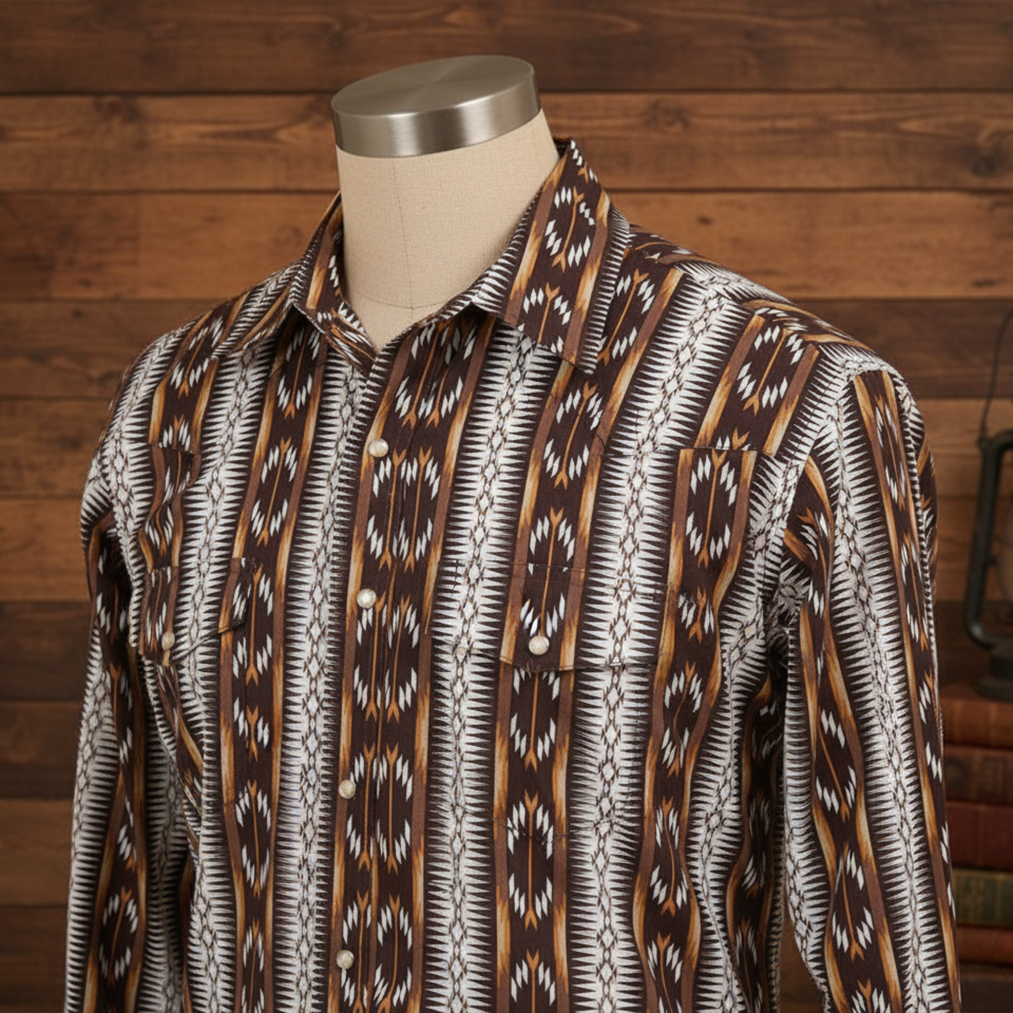 Camisa Vaquera Wrangler Hombre Checotah Regular Manga Larga 909