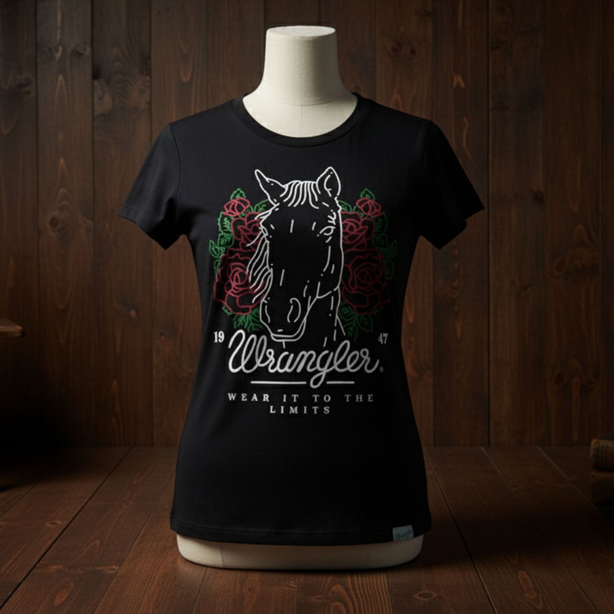 Playera Wrangler Mujer Slim Fit Manga Larga 593